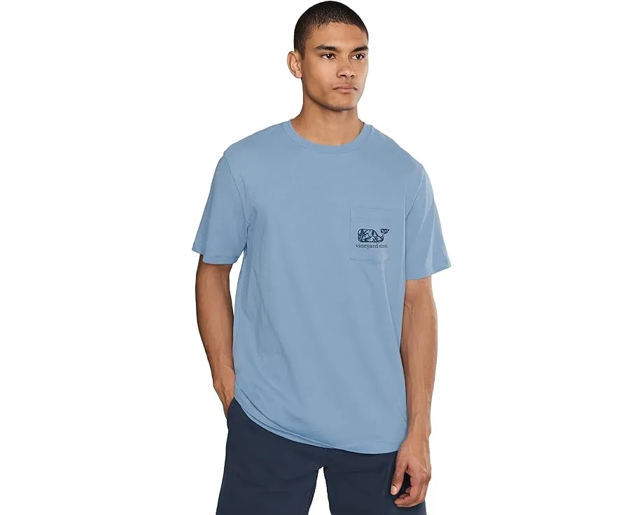 Футболка Vineyard Vines Sport Fisher Palm Whale с коротким рукавом и графикой