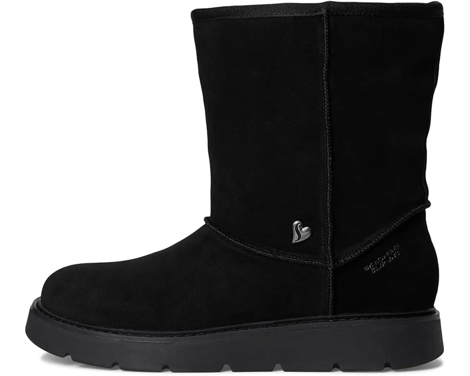 Ботинки SKECHERS Keepsakes Cozy Mid с шерстяной подкладкой и технологией Hands Free Slip-ins