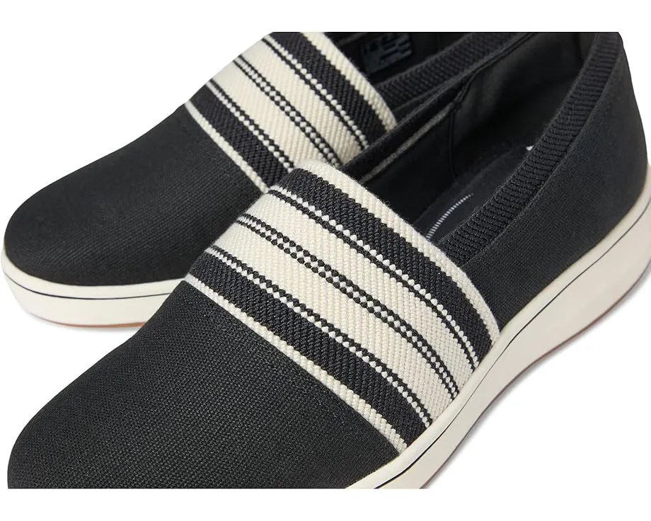 Легкие слипоны Clarks Breeze Sky Mist с противоскользящей подошвой