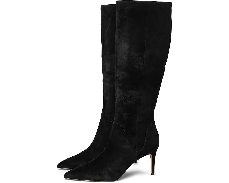 Ботинки Pelle Moda Lidya до колена из замши с застежкой на молнии