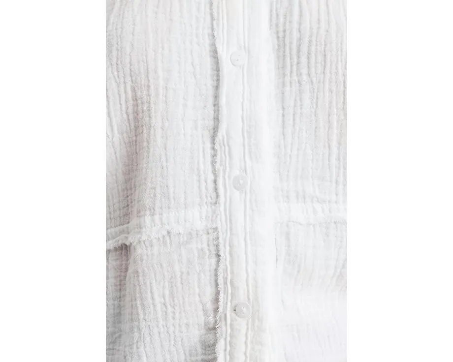 Топ Happy Days Free People корсетный в стиле деним