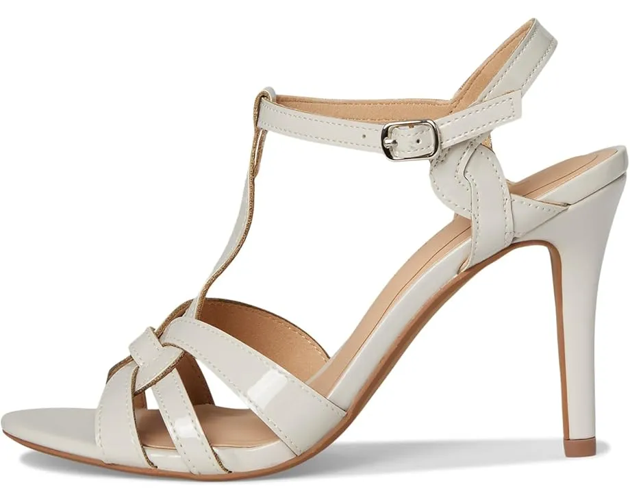 Босоножки Valry на шпильке с плетеным T-образным ремешком