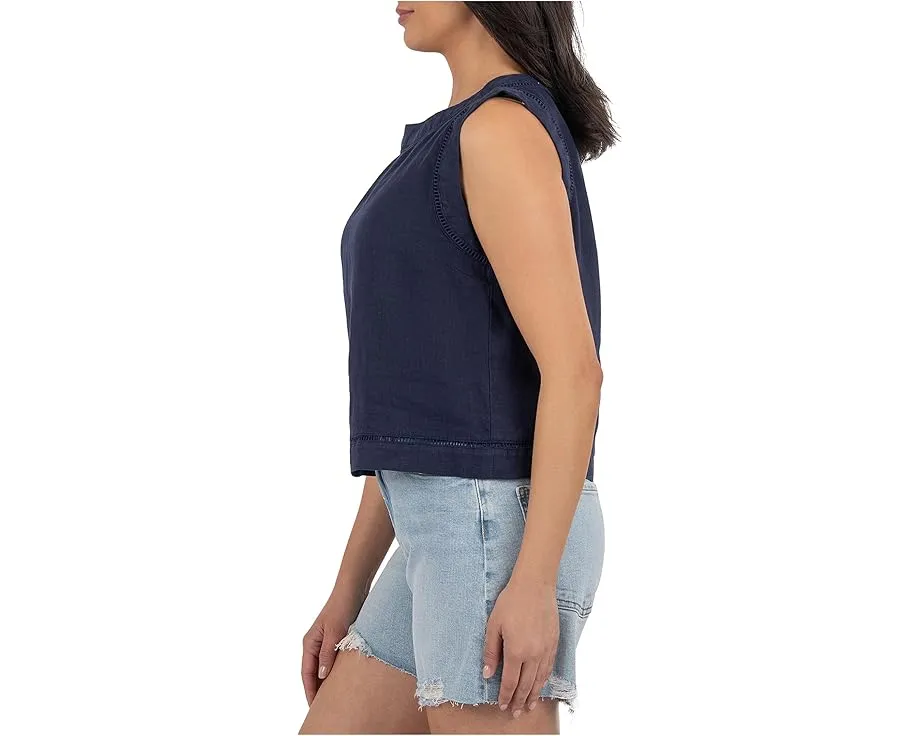 Топ KUT from the Kloth Joanne без рукавов с вырезом лодочкой