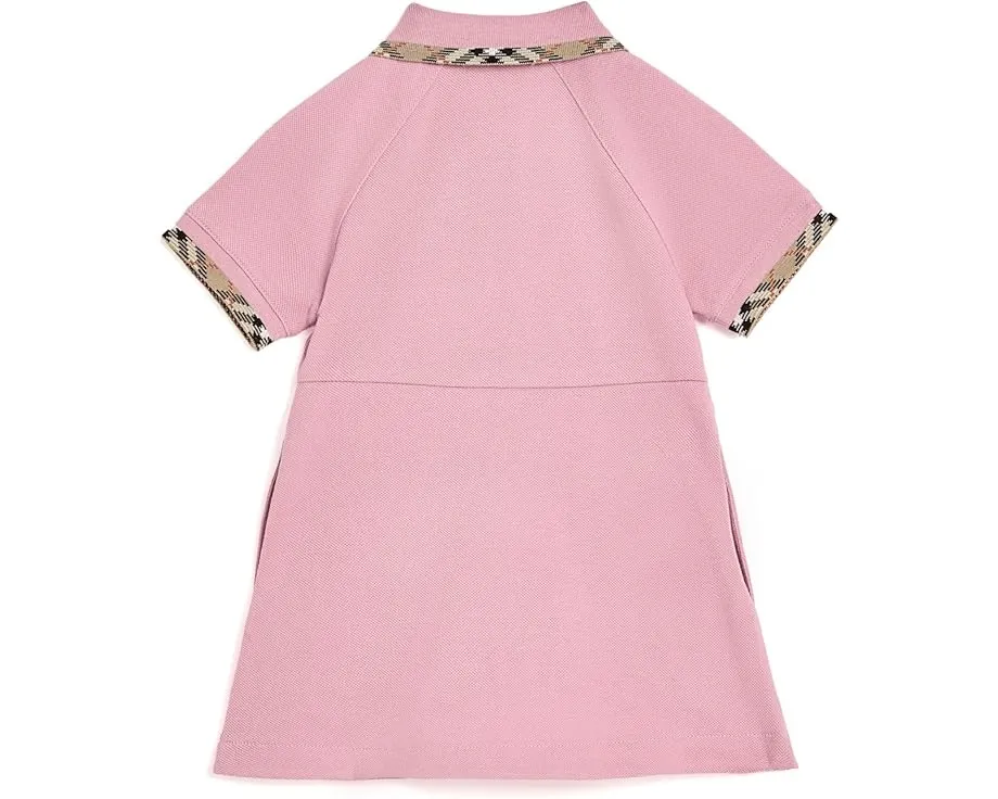 Платье Romola от Burberry Kids для малышей с контрастным принтом