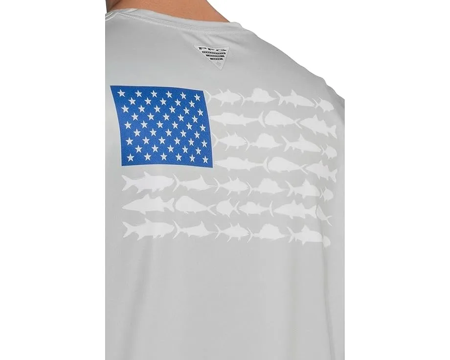 Рубашка для рыбалки Columbia Terminal Tackle PFG Fish с длинным рукавом и защитой от солнца UPF 50