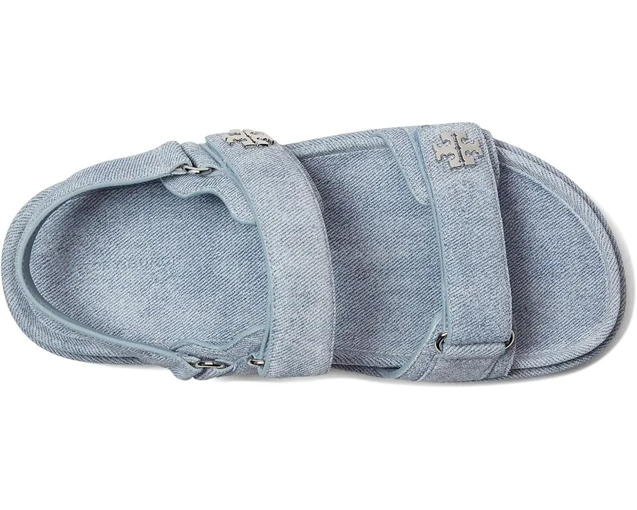 Спортивные сандалии Tory Burch Kira с кожаной стелькой и резиновой подошвой