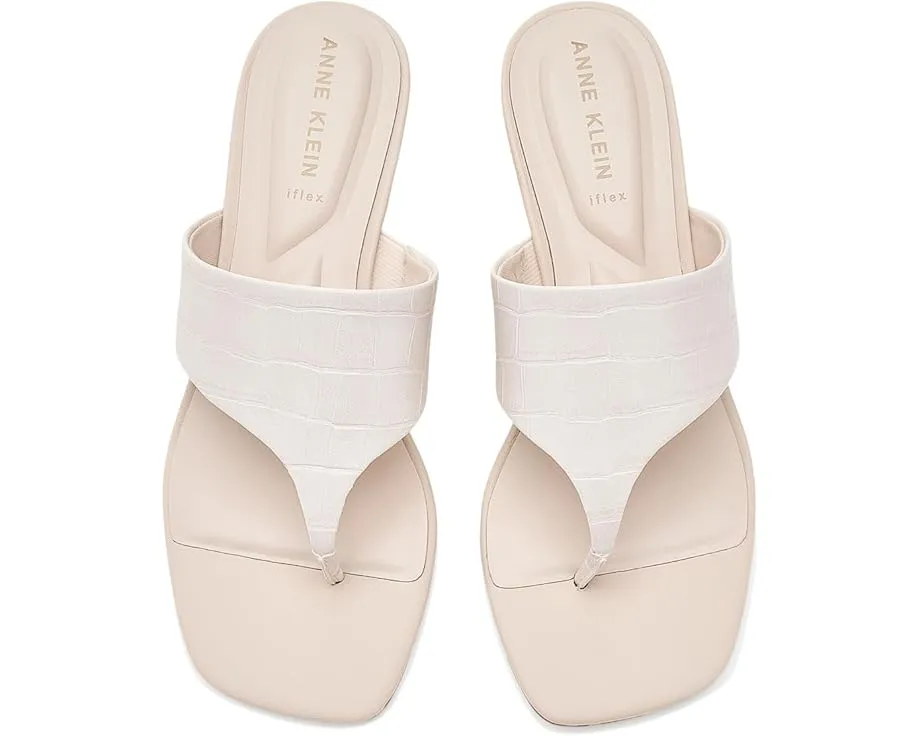 Сандалии-танкетки Anne Klein Willing с открытым носком