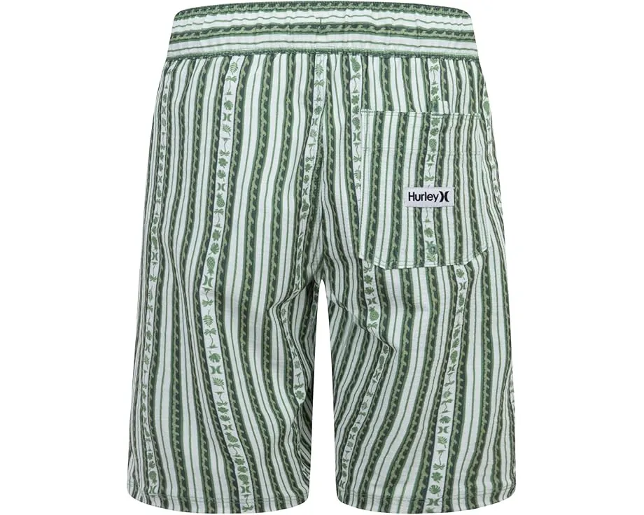 Hurley Kids плавки Mini Vacay Stripe с эластичным поясом и сетчатой подкладкой