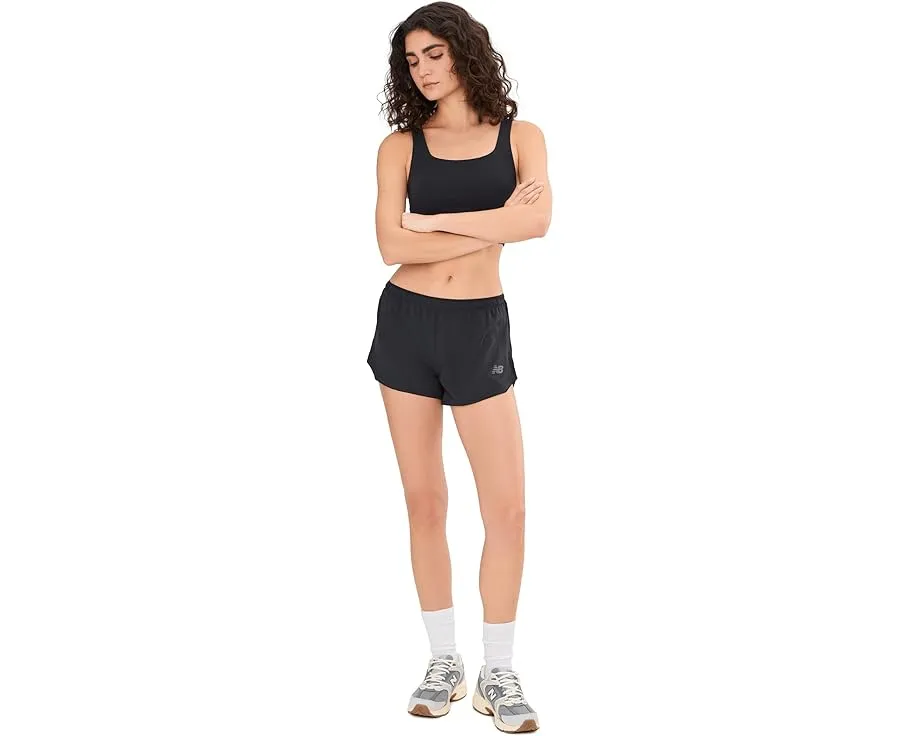 Беговые шорты New Balance 3 дюйма (7.62 см) с эластичным поясом и средним охватом