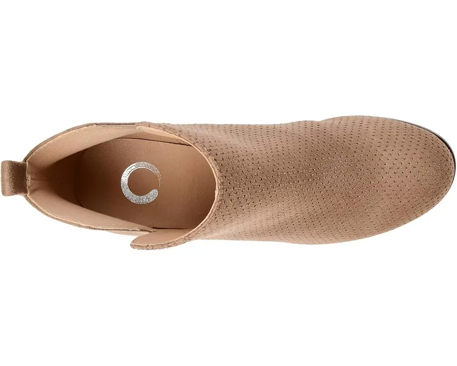 Ботильоны Mylee на танкетке с перфорацией и петлей Journee Collection