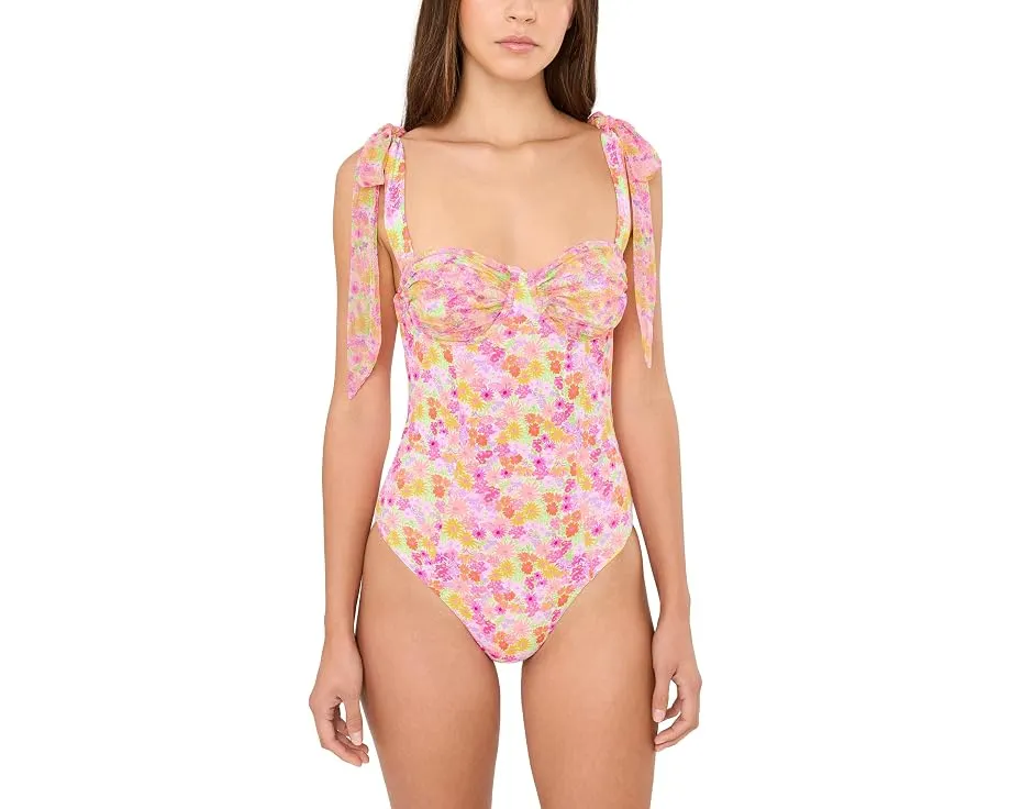 Пляжный комбинезон Dede One-Piece Beach Riot с цветочным принтом