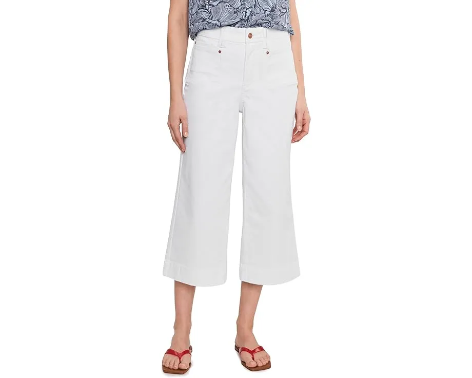 Джинсы-капри NYDJ Brigitte с широкими штанинами