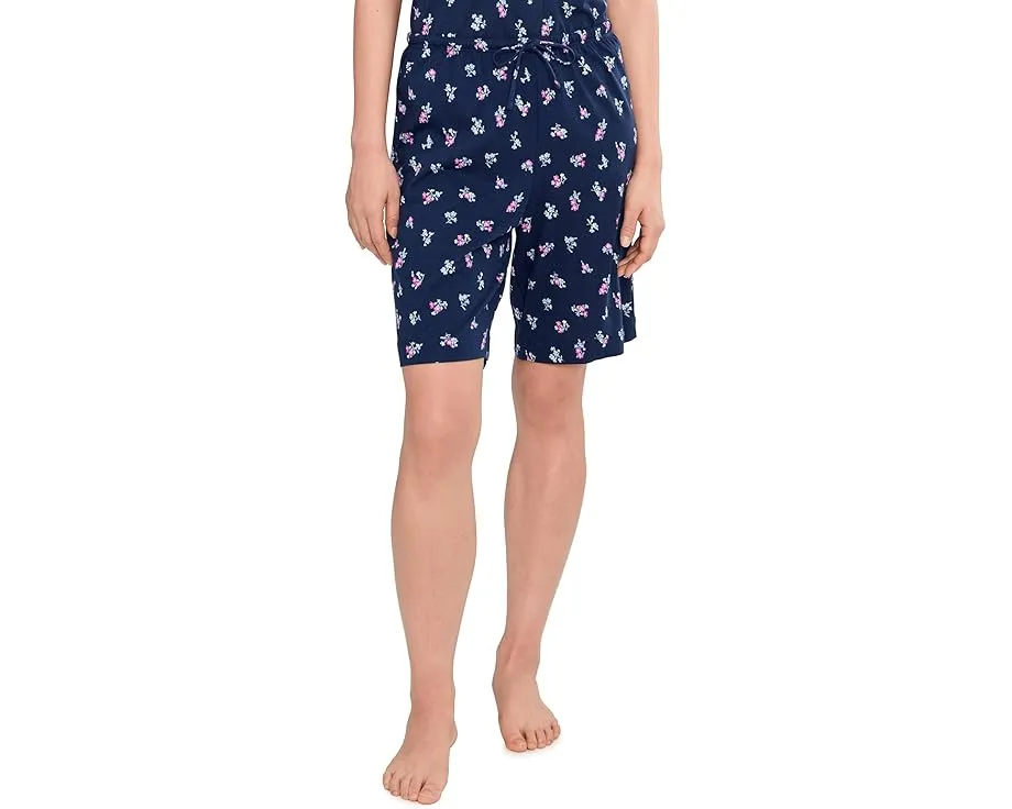 Пижамный комплект Lauren Ralph Lauren с шортами бермудами из джерси