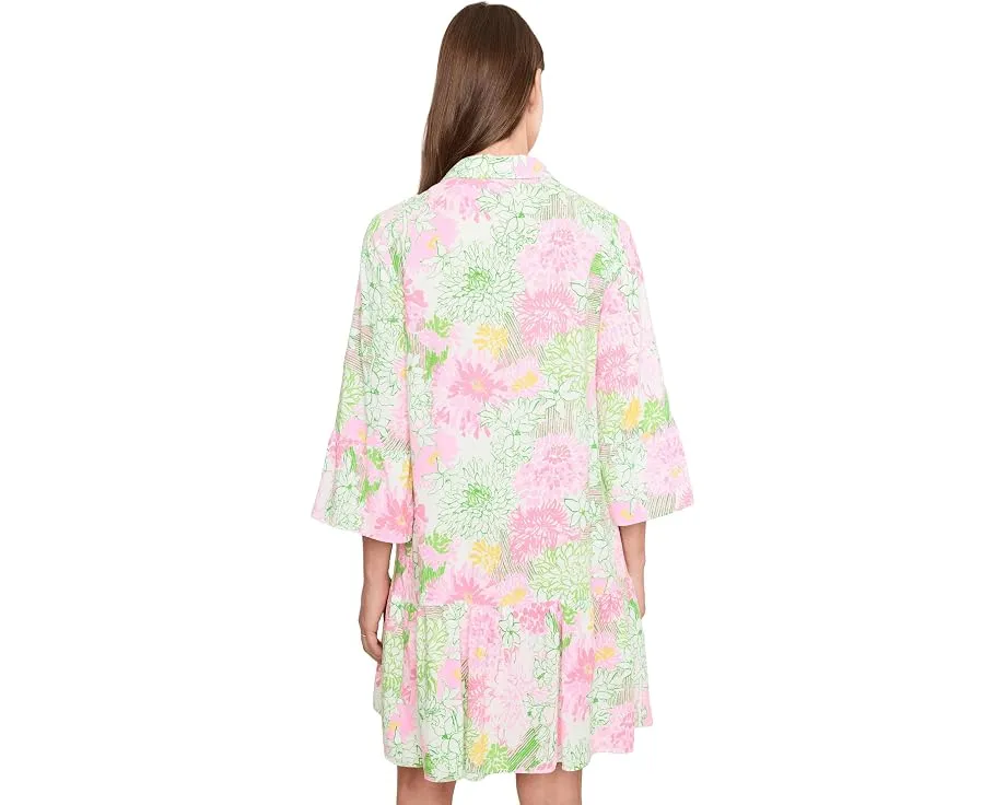 Туника Lilly Pulitzer Rayanna Tunic Dress с свободным кроем и воланами
