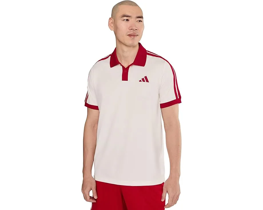 Поли теннисное adidas Heritage с коротким рукавом и воротником поло