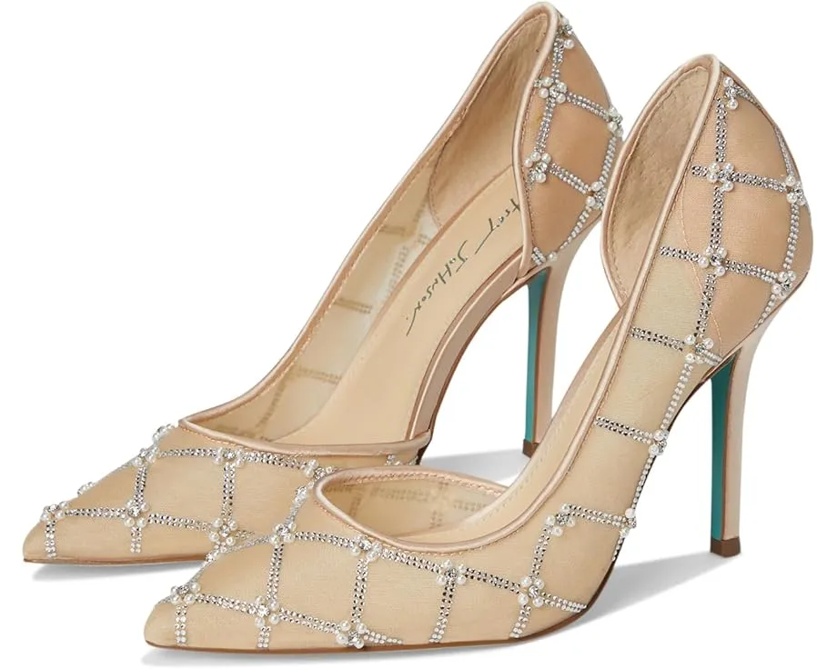 Туфли-лодочки Blue by Betsey Johnson Cruze с острым носом и стразы