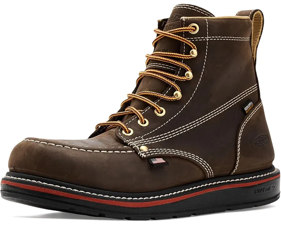 Водонепроницаемые рабочие ботинки KEEN Utility Liberty 6 дюймов с композитным носком