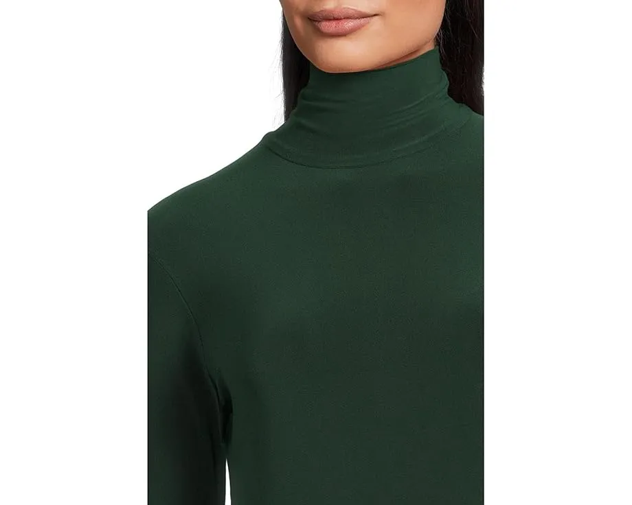 Платье Norma Kamali с длинным рукавом и силуэтом свинг