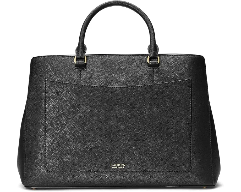 Lauren Ralph Lauren большая сумка Hanna из тисненой кожи с регулируемым ремнем