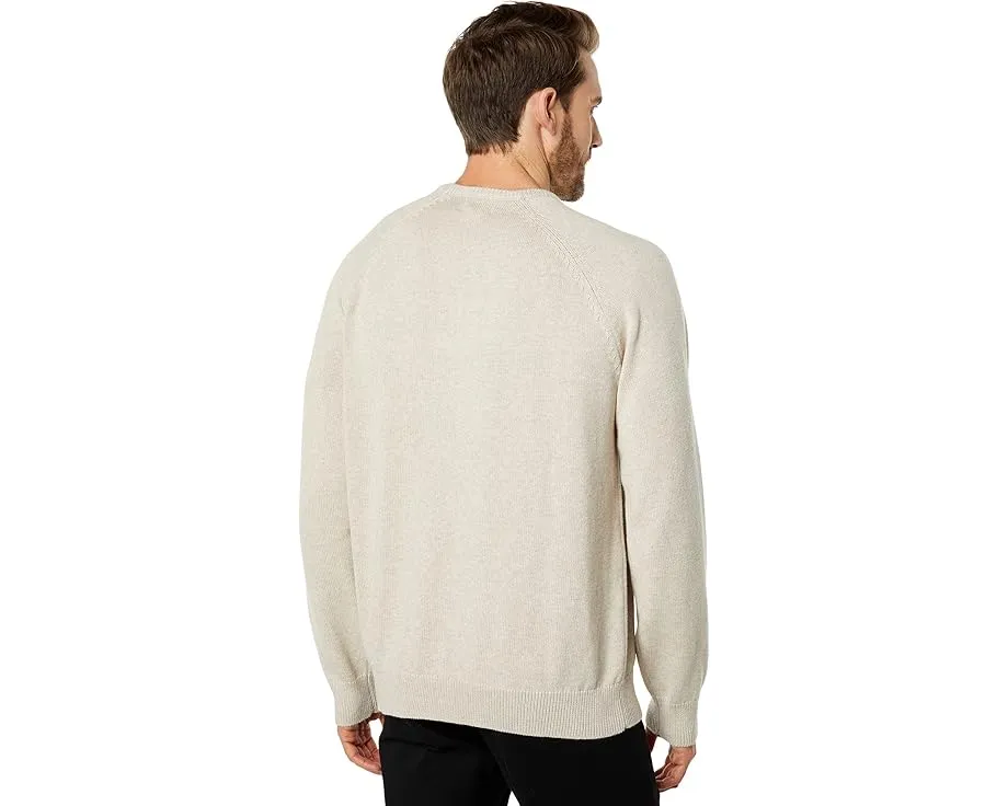 Свитер L.L.Bean Wicked Soft из хлопка и кашемира с круглым вырезом