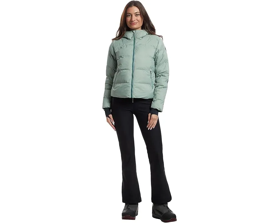 Пуховая куртка Obermeyer Slopeside Puffer с утеплителем 600 fill power и отстегивающейся юбкой