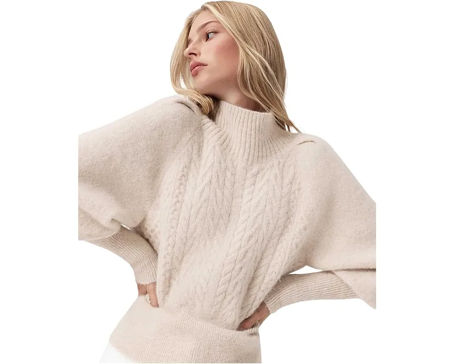 Джемпер AllSaints Sajel с косой вязкой и воротником-водолазкой