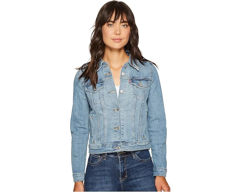 Джинсовая куртка Levi's Womens Original Trucker в стиле ковбой