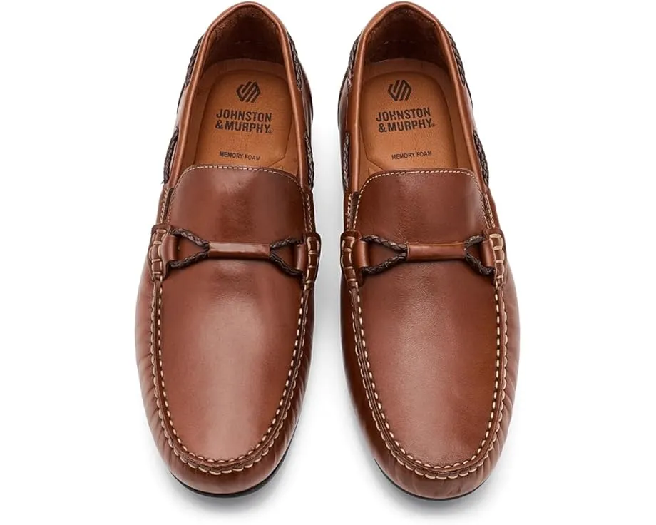 Лоферы Johnston & Murphy Beck с кожаной деталью Bit