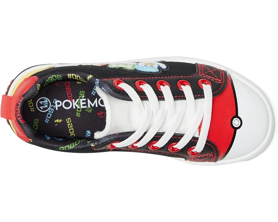 Детские кроссовки Ground Up Pokemon Low Top с принтом персонажей