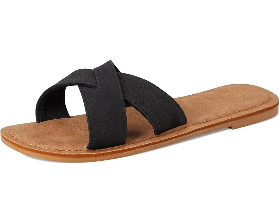 Сандалии Roxy Andreya с перекрещивающимися ремешками и резиновой стелькой