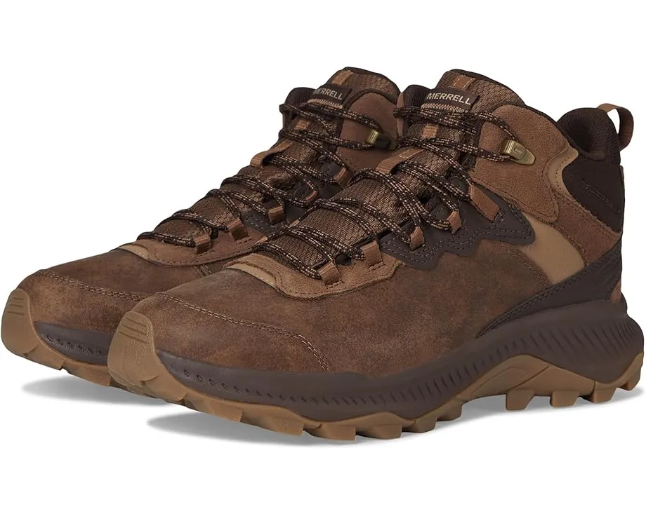 Водонепроницаемые ботинки Merrell Speed Strike 2 Mid LTR с мембраной и кожаным верхом