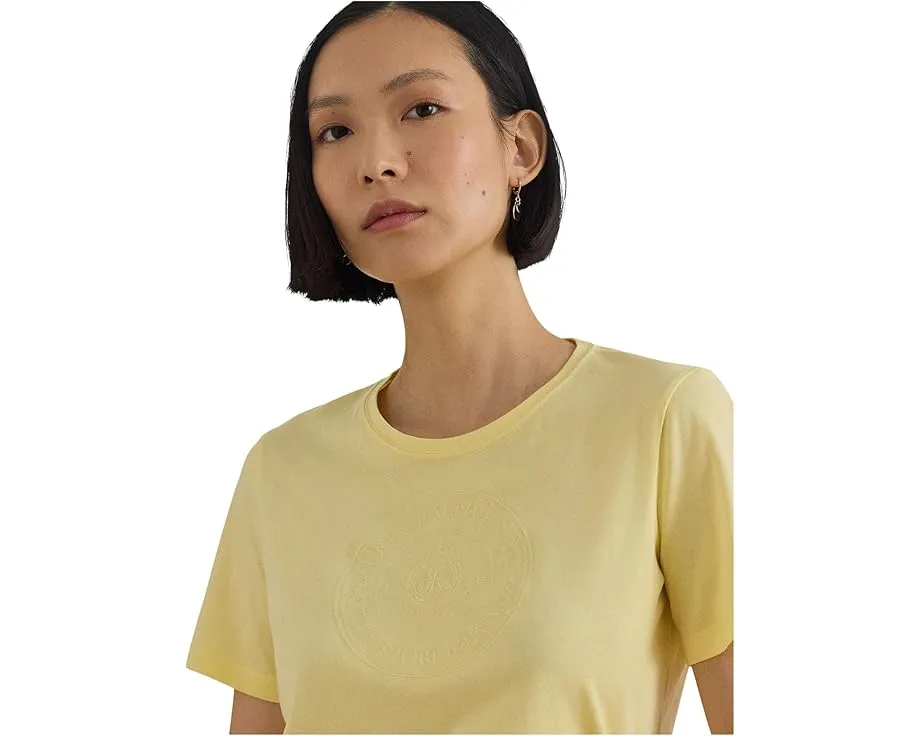 Футболка Lauren Ralph Lauren из хлопкового джерси с вышитым гербом