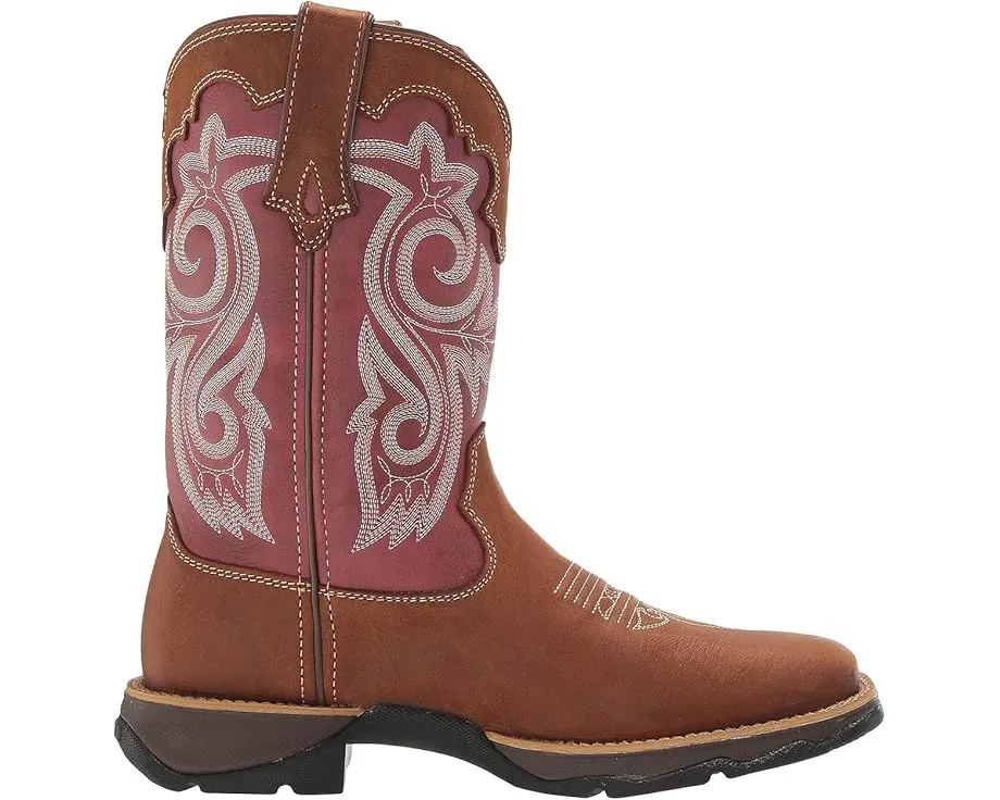 Ковбойские сапоги Durango Lady Rebel 10 дюймов с квадратным носком