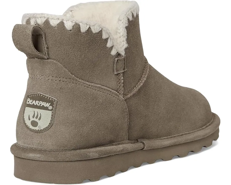 Зимние угги Bearpaw Yvonne с вязаным декором и защитой от влаги