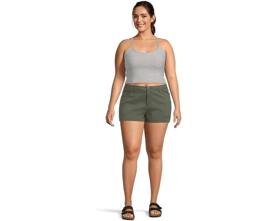 Шорты Prana Stretch Zion Halle с защитой UPF 50+ и влагоотводящими свойствами
