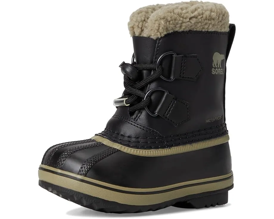 Детские зимние ботинки SOREL Childrens Yoot Pac TP WP со съемной стелькой и шерстяной манжетой