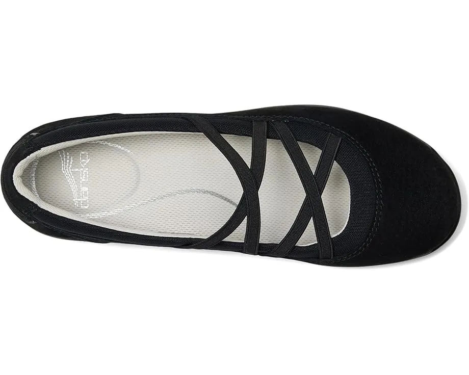 Мокасины Dansko Harper из замши с эластичными ремешками