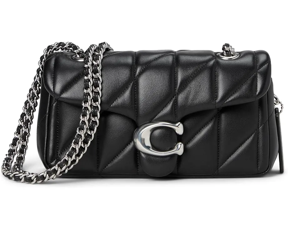 Сумка через плечо COACH Quilted Tabby 20 с цепным ремнем
