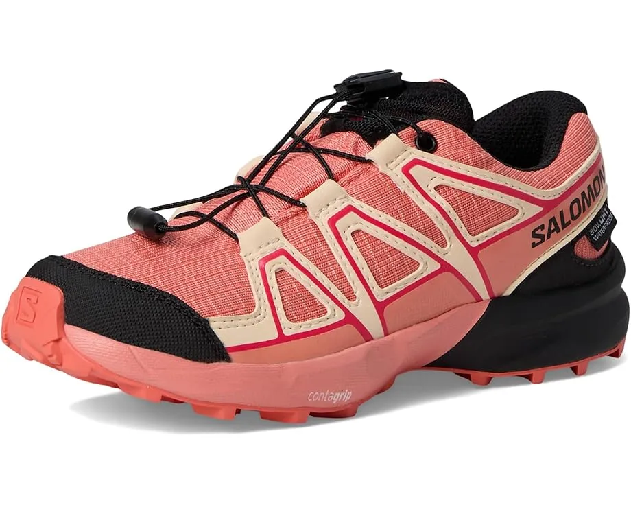 Детские водонепроницаемые кроссовки Salomon Speedcross для маленьких и больших детей