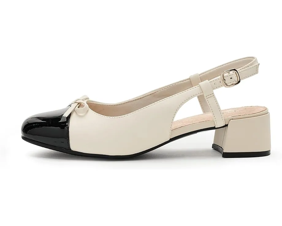 Туфли Iridessa Sling от Clarks с квадратным носком и ремешком на щиколотке