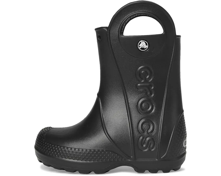Резиновые сапоги Crocs Handle It для малышей с ручками и светоотражающим логотипом