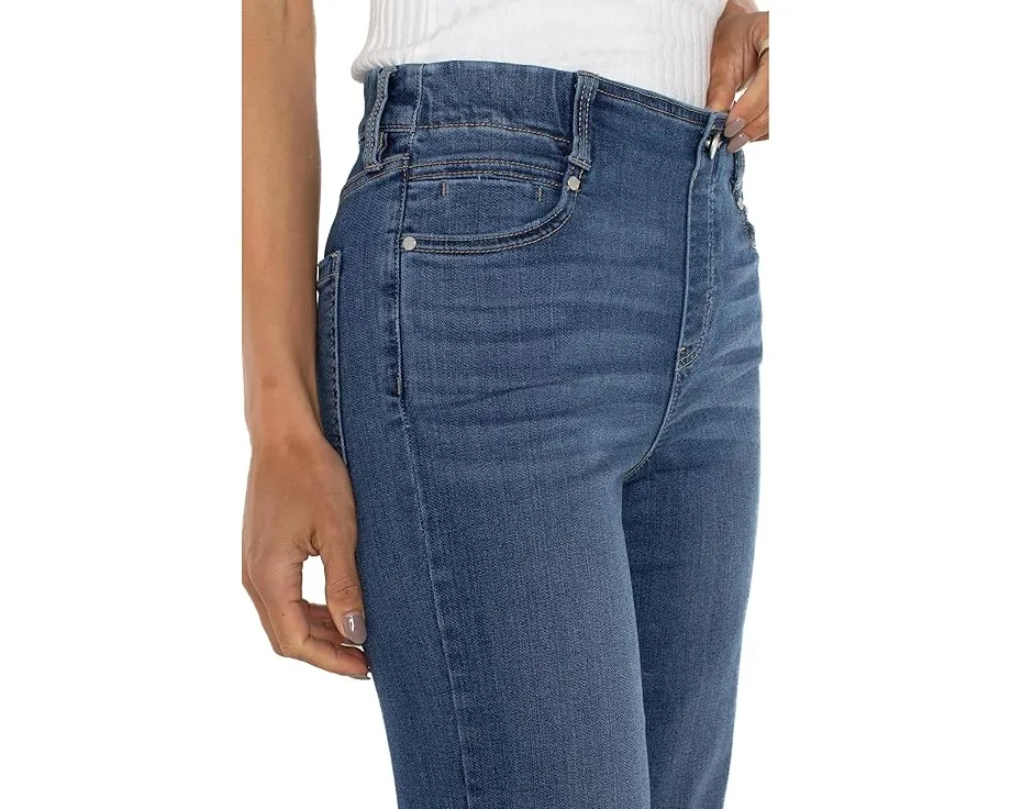 Джинсы Liverpool Los Angeles Gia Glider с зауженным кроем и скрученным швом