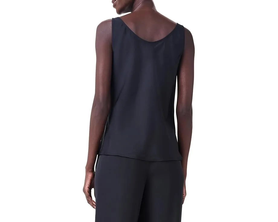 Топ Petite Crepe Drape Tank от NIC+ZOE с декольте