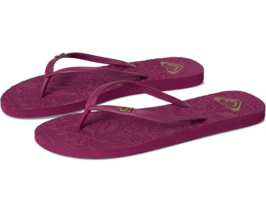 Шлепанцы Roxy Antilles II с резиновой стелькой