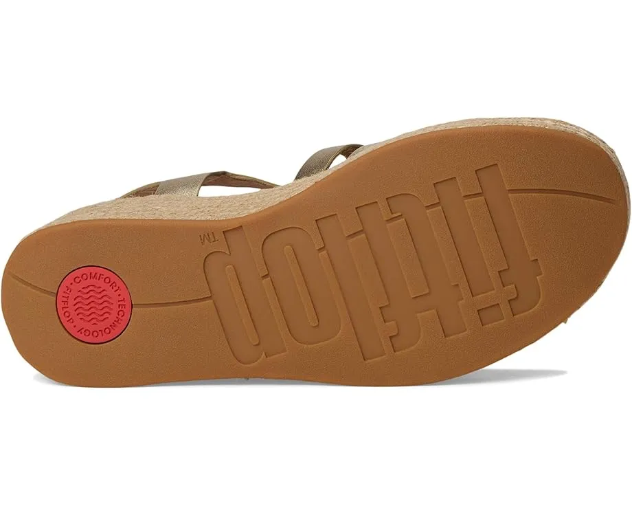 Сандалии FitFlop PLATFFORMS на платформе с эспадрильей