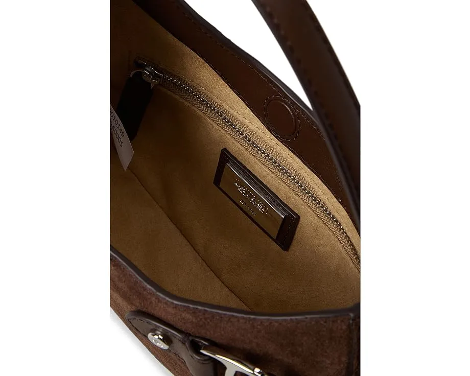 Маленькая сумка-кроссбоди Tasha из замши Lauren Ralph Lauren