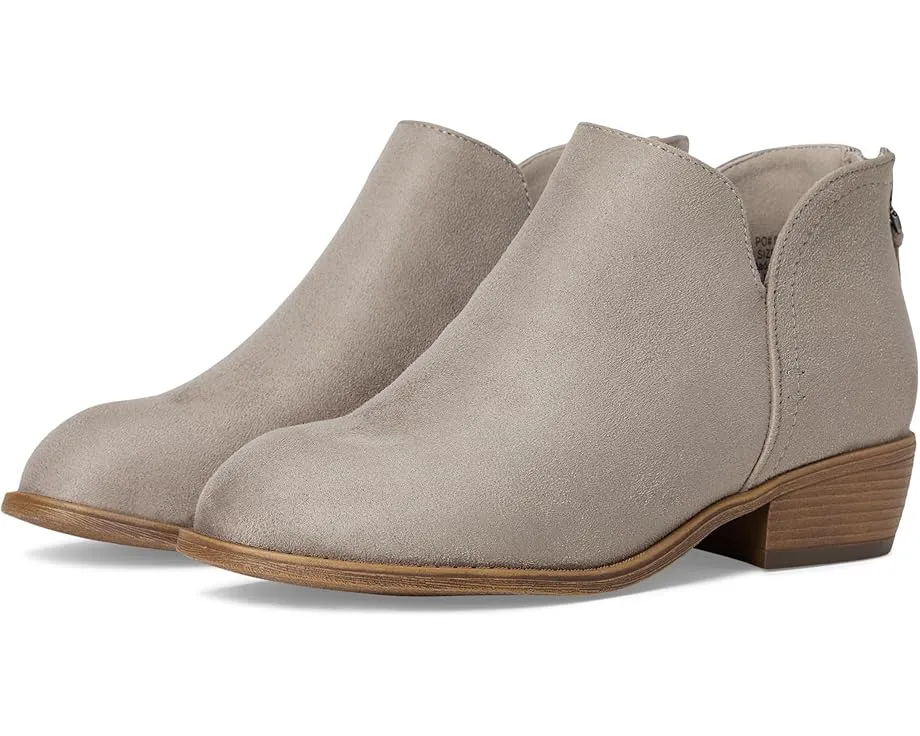 Ботильоны Livvy из искусственной замши с разрезом сбоку и кисточкой Journee Collection