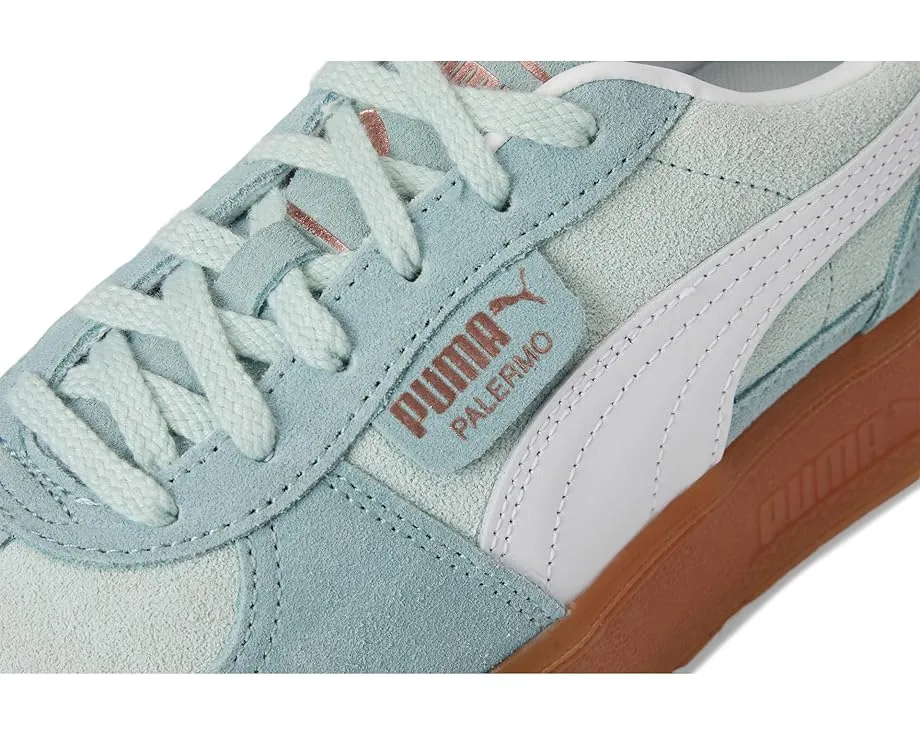 Кроссовки PUMA Palermo Elevata из замши с платформой