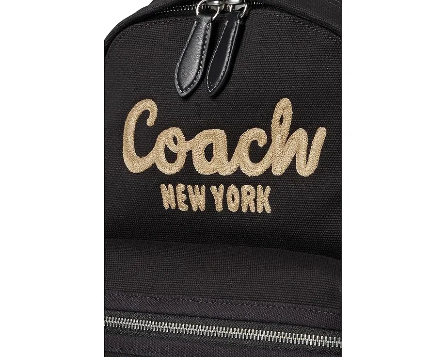 Рюкзак Cargo из хлопка COACH с отделением для ноутбука