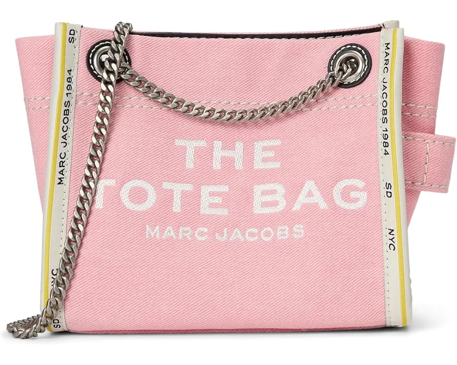 Сумка-тоут Marc Jacobs Denim Chain через плечо из денима с цепочкой